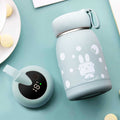 Kitchen Moni Children Smart Cartoon Thermos Cup 320ml Stainless Steel Insulated Bottle