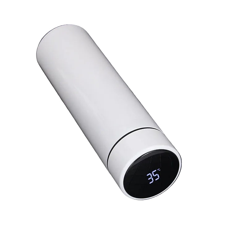 Kitchen Moni 500ml Stainless Steel Smart Water Bottle Temperature Display Cup