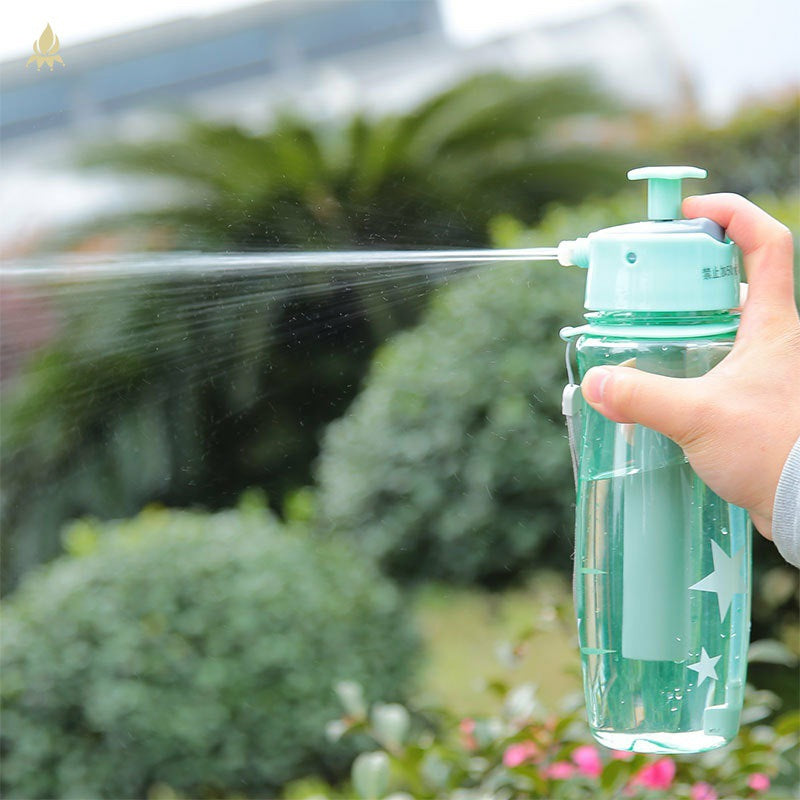 Kitchen Moni™ Multi-Function Spray Water Bottle | Portable Mist Cup 400–580ml