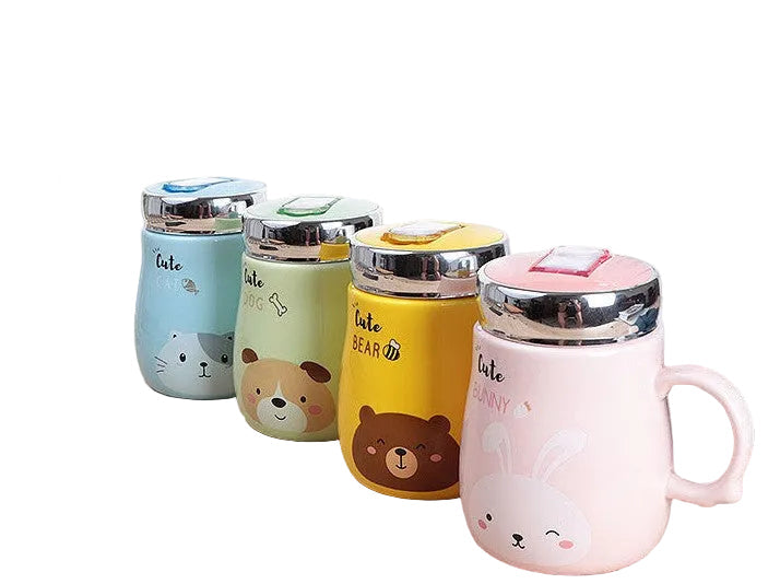 Kitchen Moni Ceramic Mug for Coffee and Tea – Cute Design