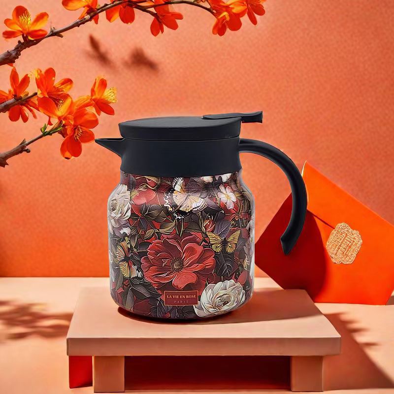 Kitchen Moni 1000ml Tea Infuser Bottle Stainless Steel Separation Cup