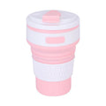 Kitchen Moni 350ml Silicone Folding Water Cup Portable Telescopic Travel Cup