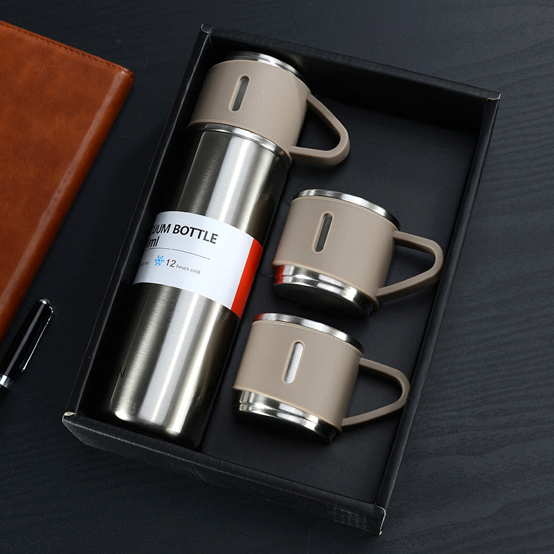 Kitchen Moni Stainless Steel Hand-Carry Mug 6–12H Insulated Travel Cup